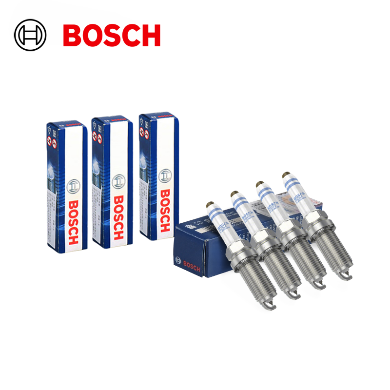 Bosch Spark Plug Platinum - 4pc Bosch Double Platinum Spark Plugs