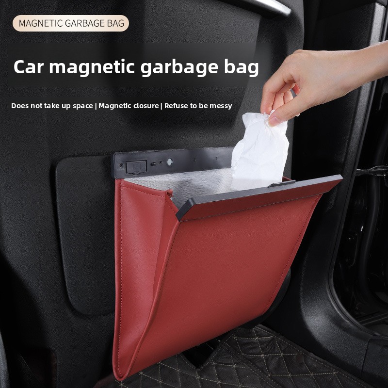 1pcs Car Leather Garbage Bags, - огляд і ціна Leather Cleaner Interior