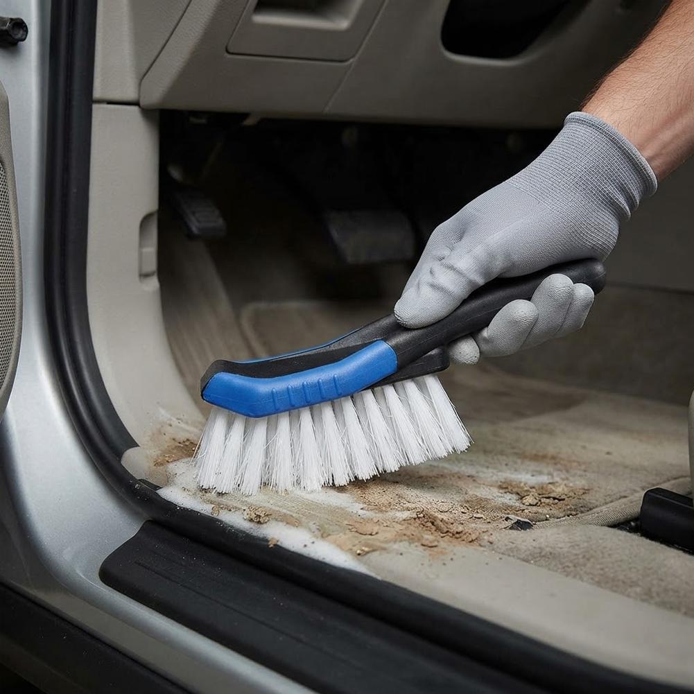 1 Pcs Car Carpet Tire Brush an - огляд і ціна Seat Cleaner Fabric
